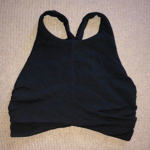 Lululemon Criss Crossed Cropped Top